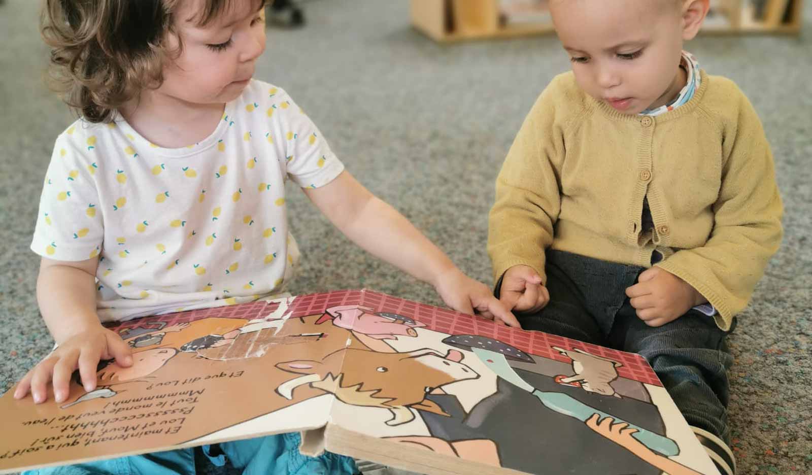 Eveil à la lecture des Trotteurs